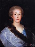 Francisco de Goya Portrait of Dona Maria Teresa de Vallabriga y Rozas painting